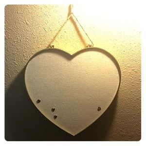 Heart bulletin board